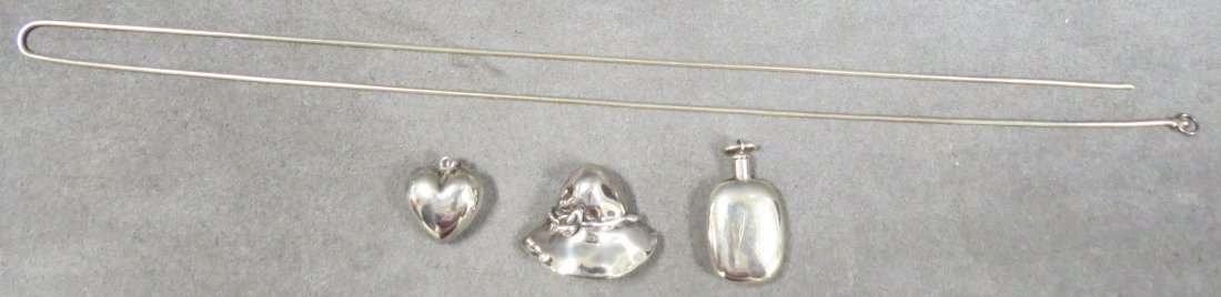 LOT ASSORTED STERLING SILVER JEWELRY (1 of 4)