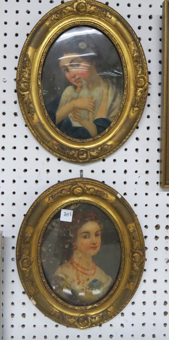 PAIR ITALIAN SCHOOL, WATERCOLOR AND GOUACHE (1 of 1)