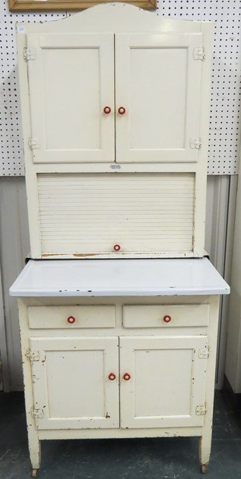 Oxford Painted Hoosier Cabinet Dec 17 2015 William J Jenack