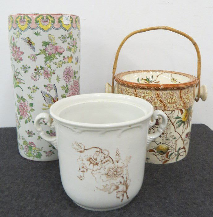 LOT (3) INCLUDING CHINESE FAMILLE ROSE DECORATED (1 of 6)