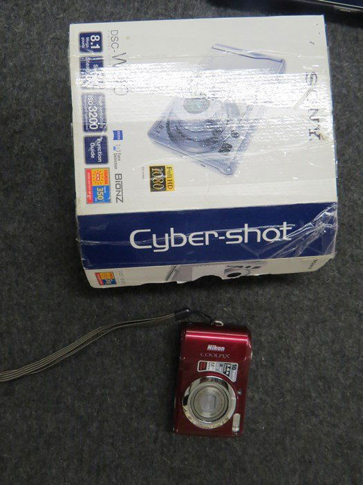 LOT (2) INCLUDING NIKON COOLPIX DIGITAL CAMERA AND (1 of 2)