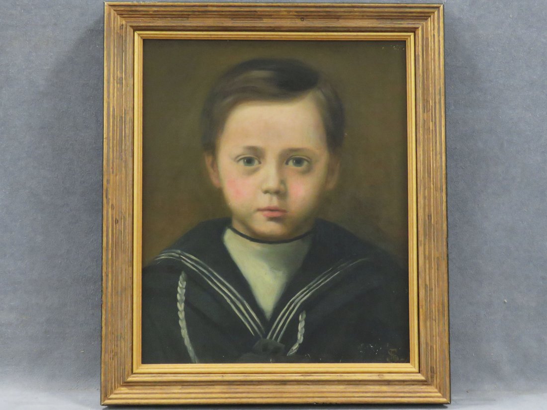 AMERICAN SCHOOL (19/20TH CENTURY), OIL ON CANVAS (1 of 3)