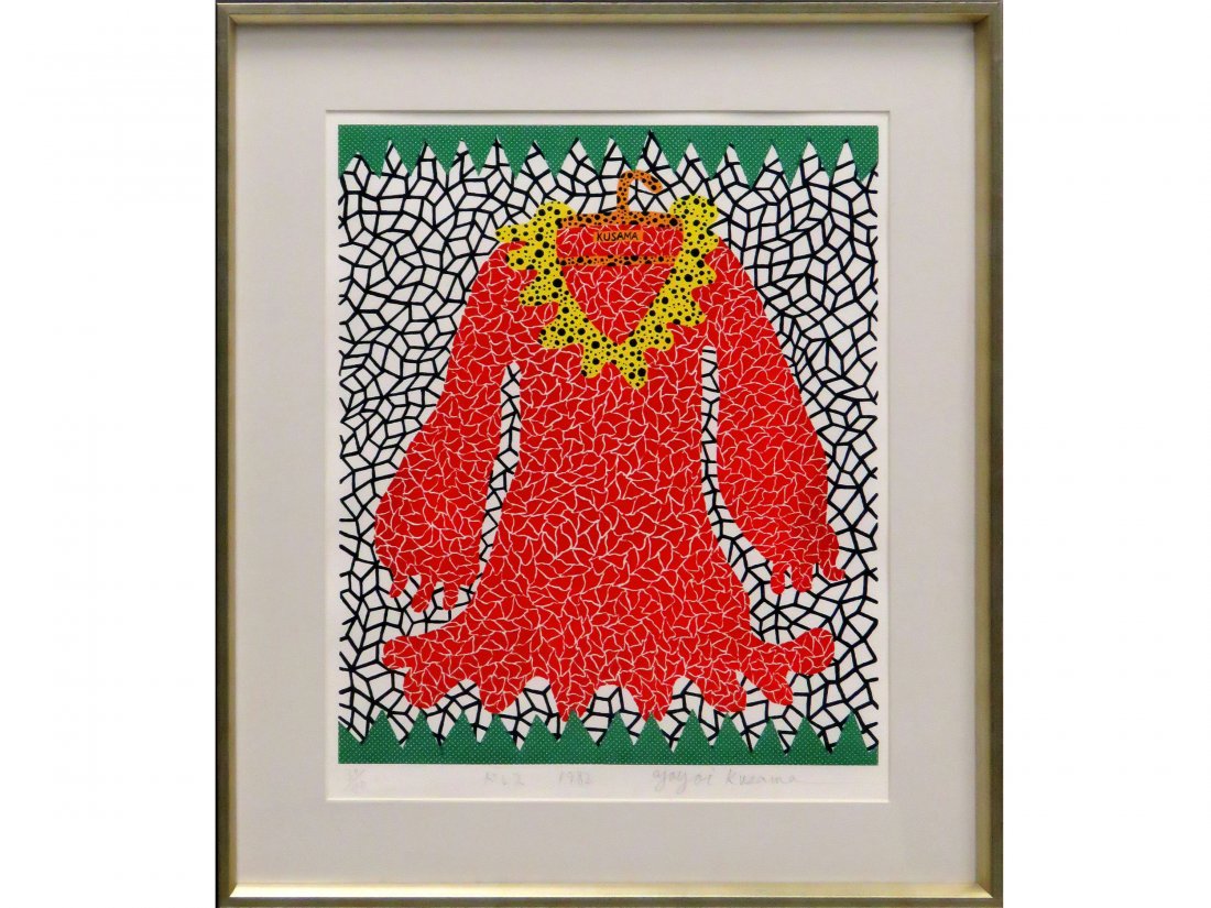 YAYOI KUSAMA (JAPANESE/AMERICAN 1929-), SERIGRAPH (1 of 6)