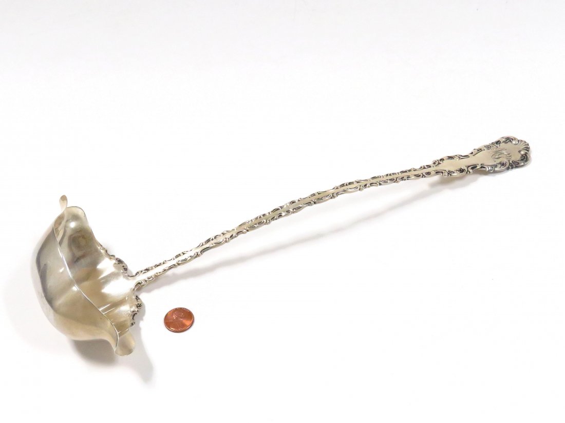 WHITING "LOUIS XV" STERLING PUNCH LADLE, MONO (1 of 3)