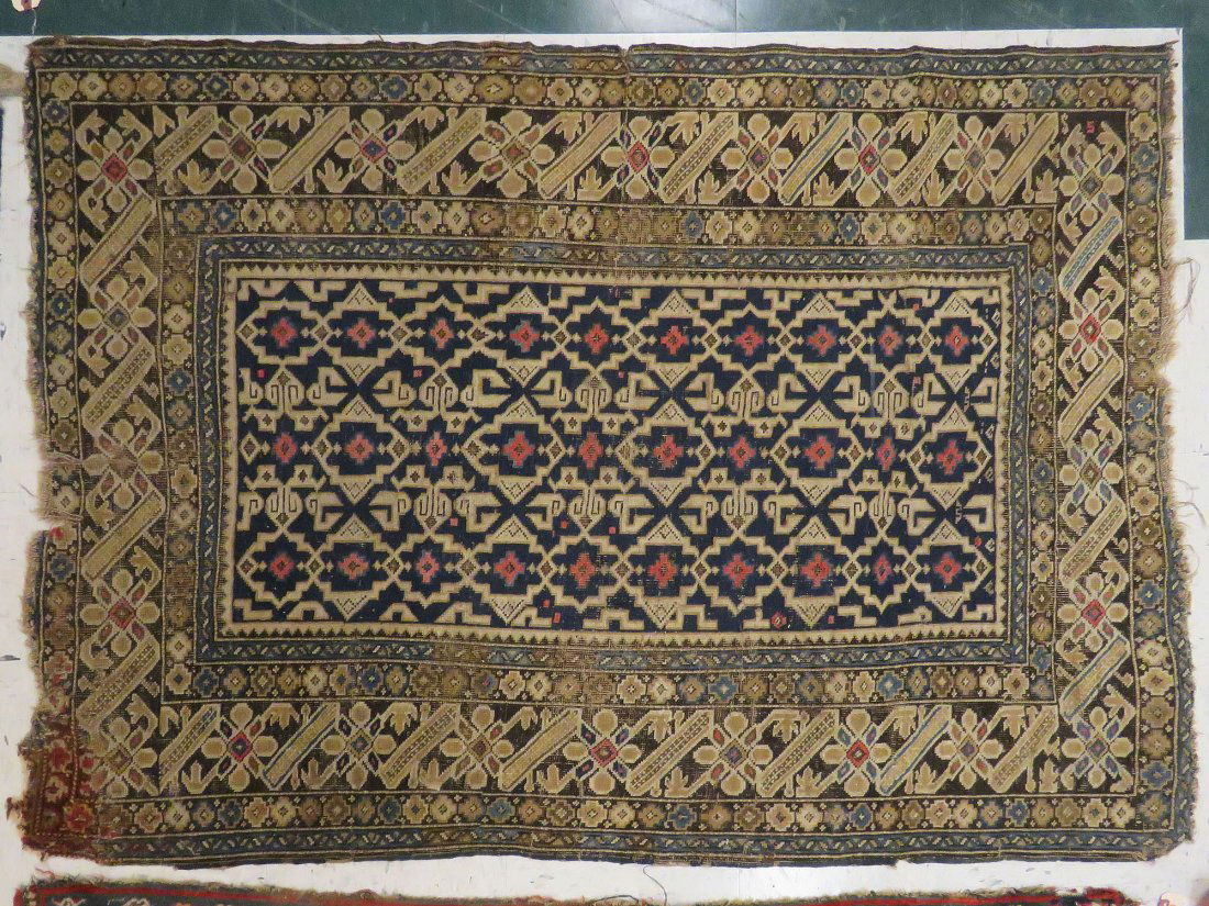 ANTIQUE SHIRVAN CAUCASIAN RUG (1 of 5)