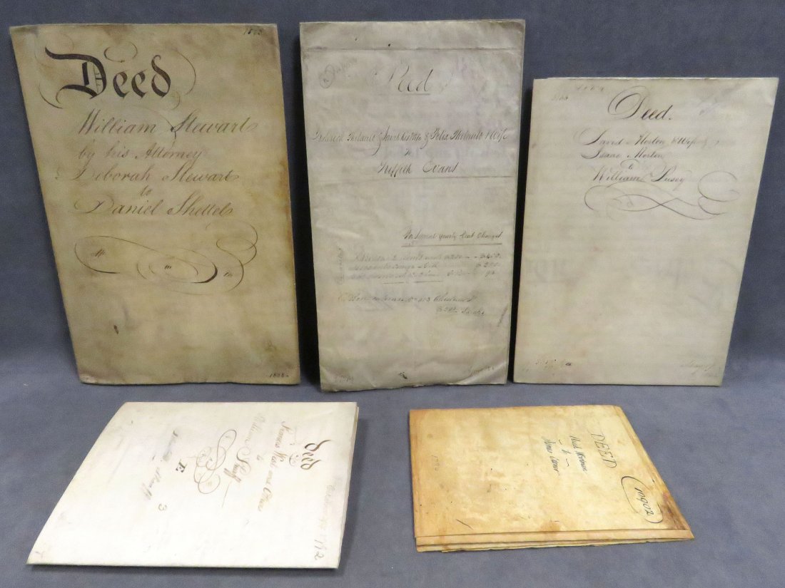 LOT (5) VELLUM PHILADELPHIA CITY AND COUNTY DEEDS (1 of 6)