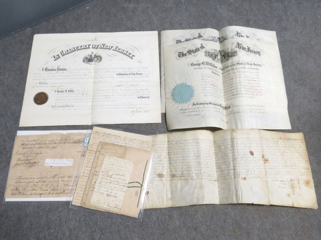 LOT (12) ASSORTED COLONY AND STATE OF NEW JERSEY (1 of 4)