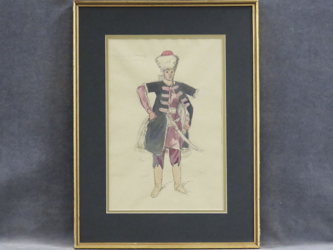 CIRCLE OF MSTISLAV DOBUJINSKY, COSTUME DESIGN (1 of 3)