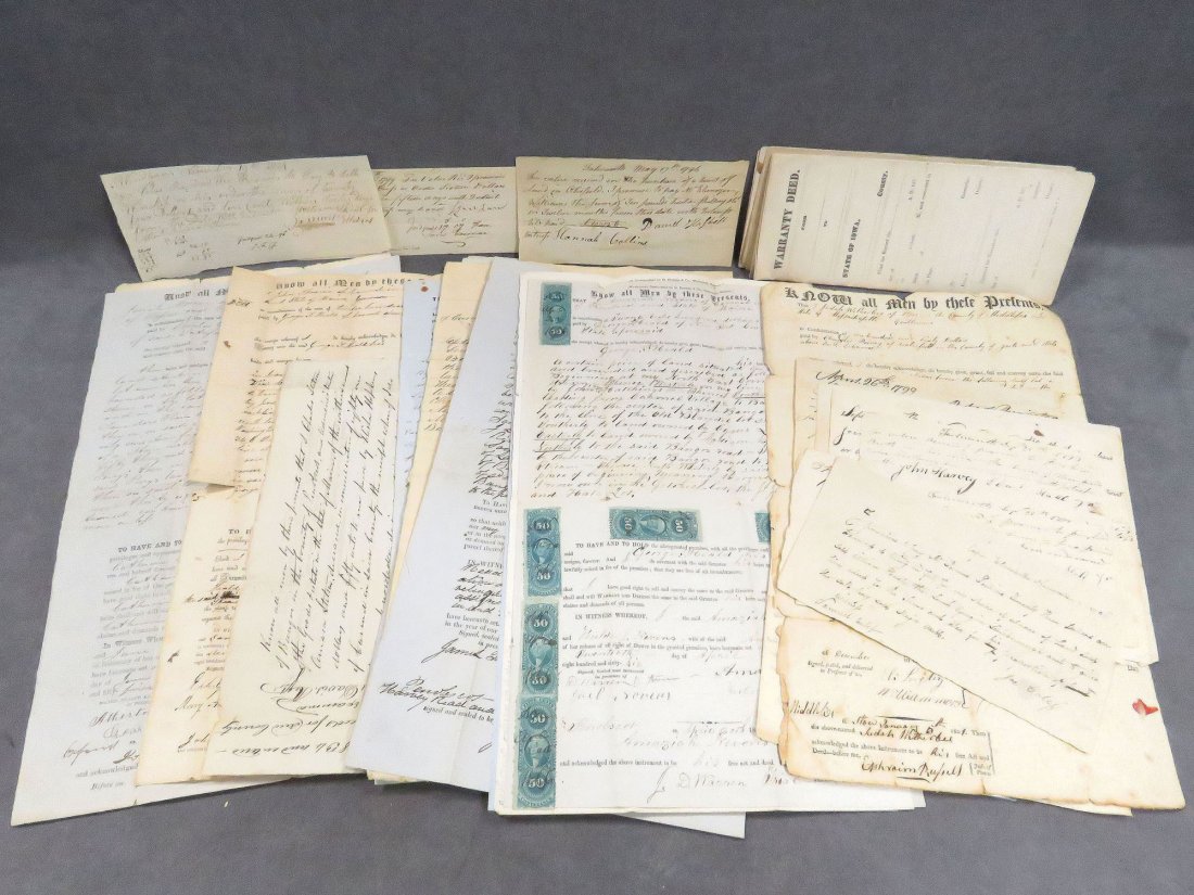 LOT INCLUDING CACHE OF COLONY AND STATE OF MAINE (1 of 6)