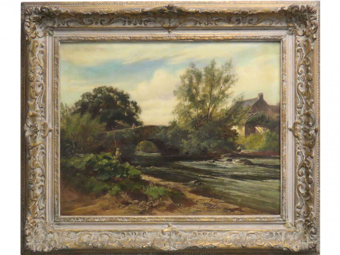 DAVID BATES (BRITISH 1840-1921), OIL ON CANVAS (1 of 8)