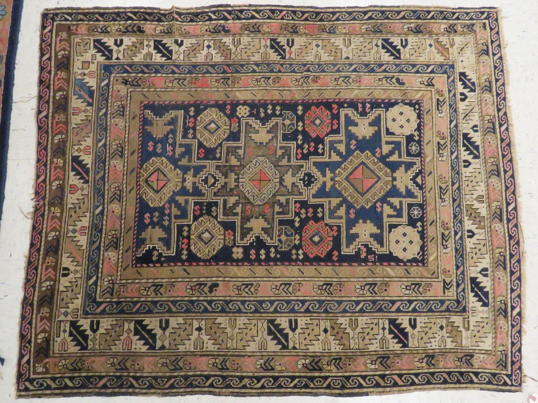 ANTIQUE SHIRVAN CAUCASIAN RUG (1 of 5)