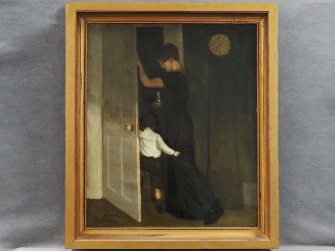 WILLARD DRYDEN PADDOCK (AMERICAN 1873-1956) OIL (1 of 5)