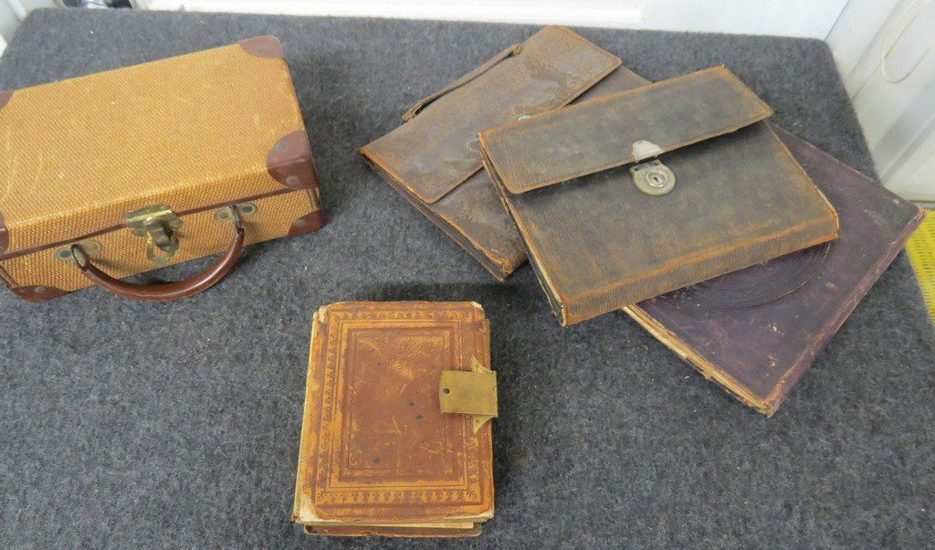 ASSORTED LOT INCLUDING VICTORIAN PHOTO ALBUM, (2) (1 of 5)