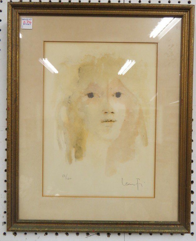 LEONOR FINI (ARGENTINE 1908-1996), LITHOGRAPH, YOUNG (1 of 2)