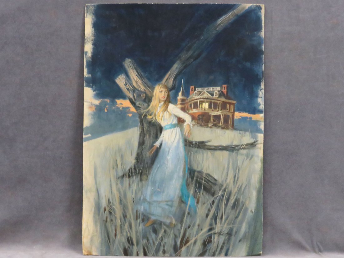 AMERICAN SCHOOL (20TH CENTURY), GOUACHE ON ARTIST BOARD (1 of 3)