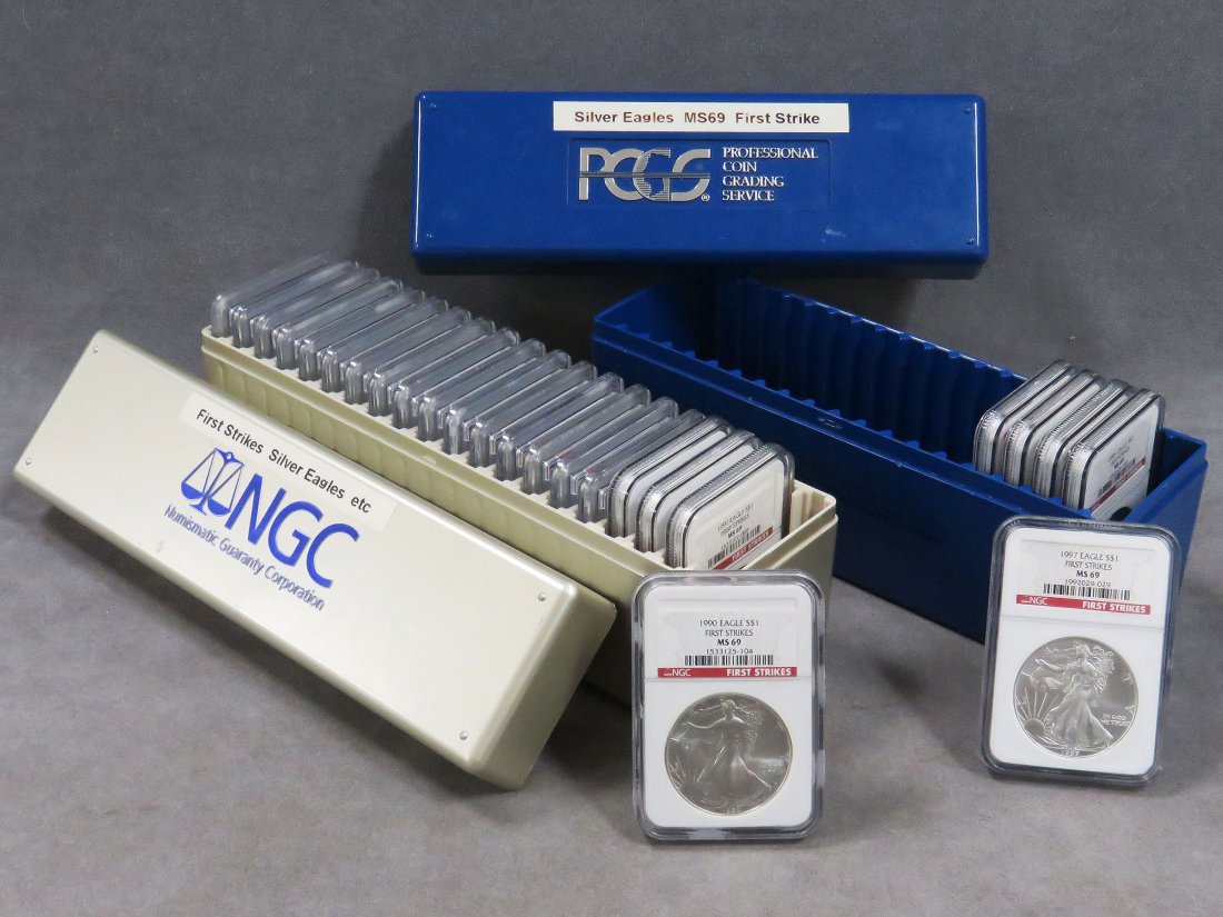 LOT CASES INCLUDING (25) ASSORTED 1990-2012 FIRST (1 of 1)