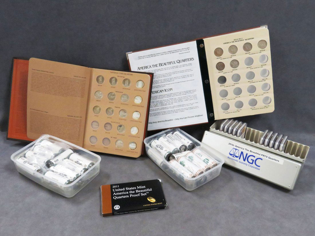 LOT (1395) ASSORTED AMERICA THE BEAUTIFUL, NATIONAL (1 of 1)