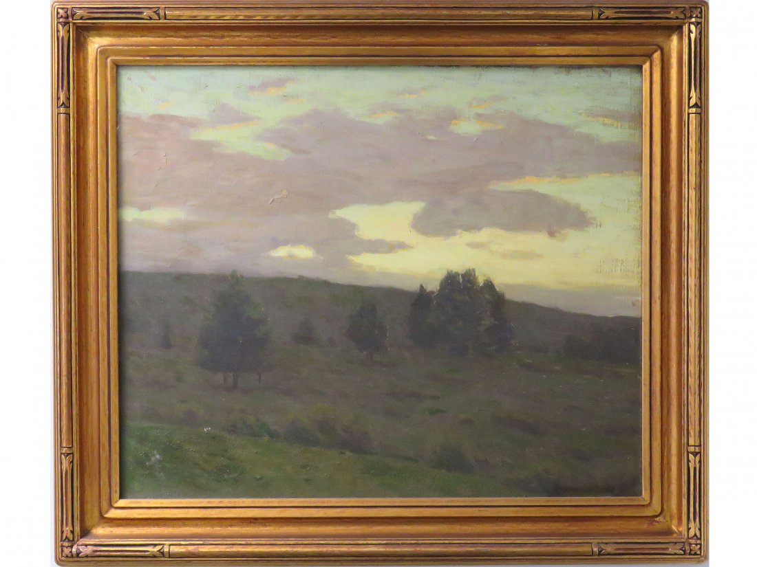 CHARLES WARREN EATON (AMERICAN 1857-1937) OIL ON (1 of 5)
