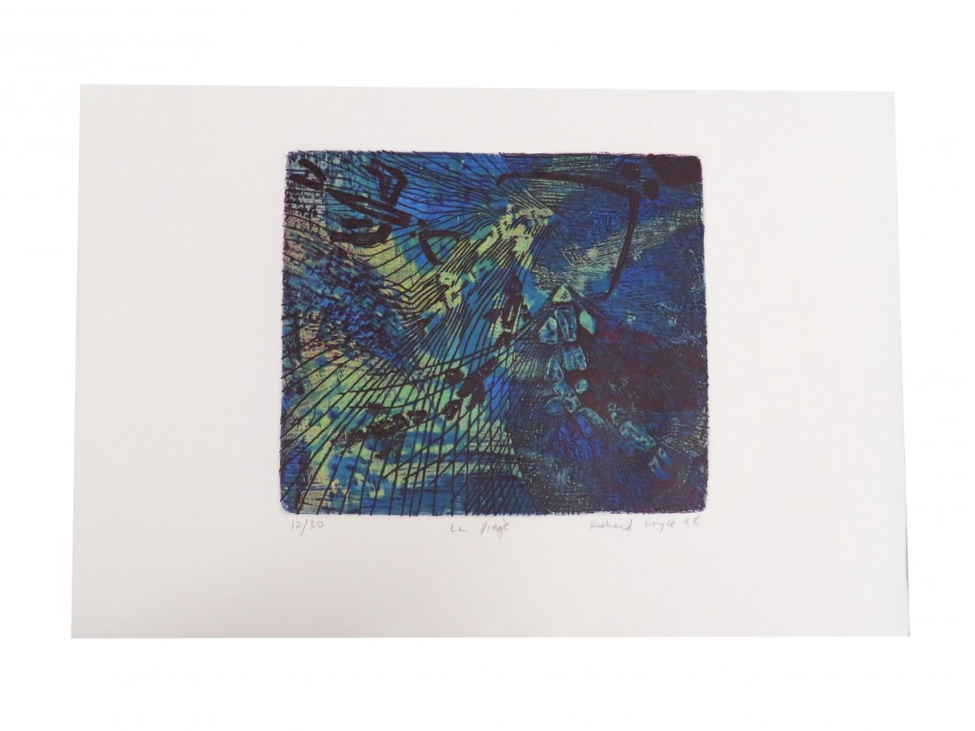 RICHARD ROYCE (AMERICAN 20TH CENTURY), LOT (5) ETCHINGS (1 of 2)