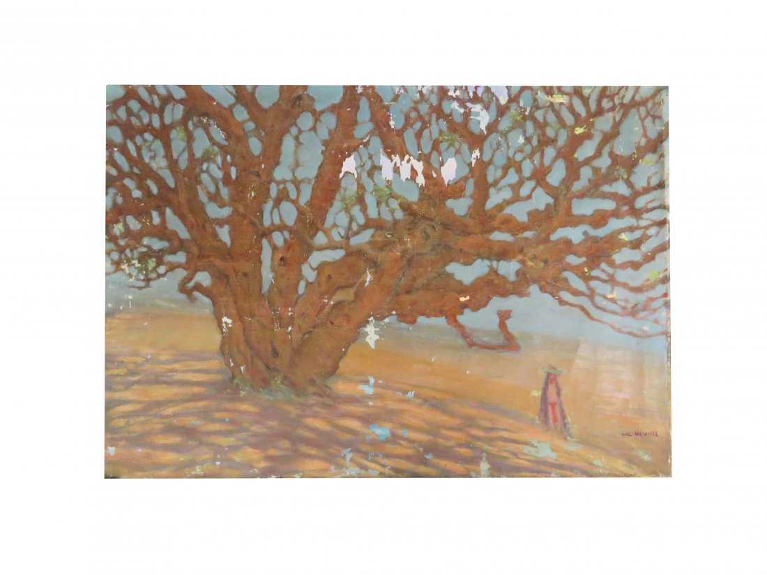 WIHELM WACHTEL (AMERICAN/ISRAEL/POLAND 1875-1952), OIL (1 of 3)