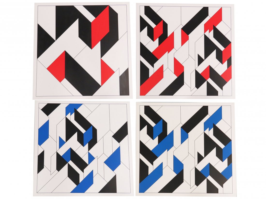 JOOST BALJEN (NETHERLANDS 1925-1991), LOT (4) ABSTRACT (1 of 2)