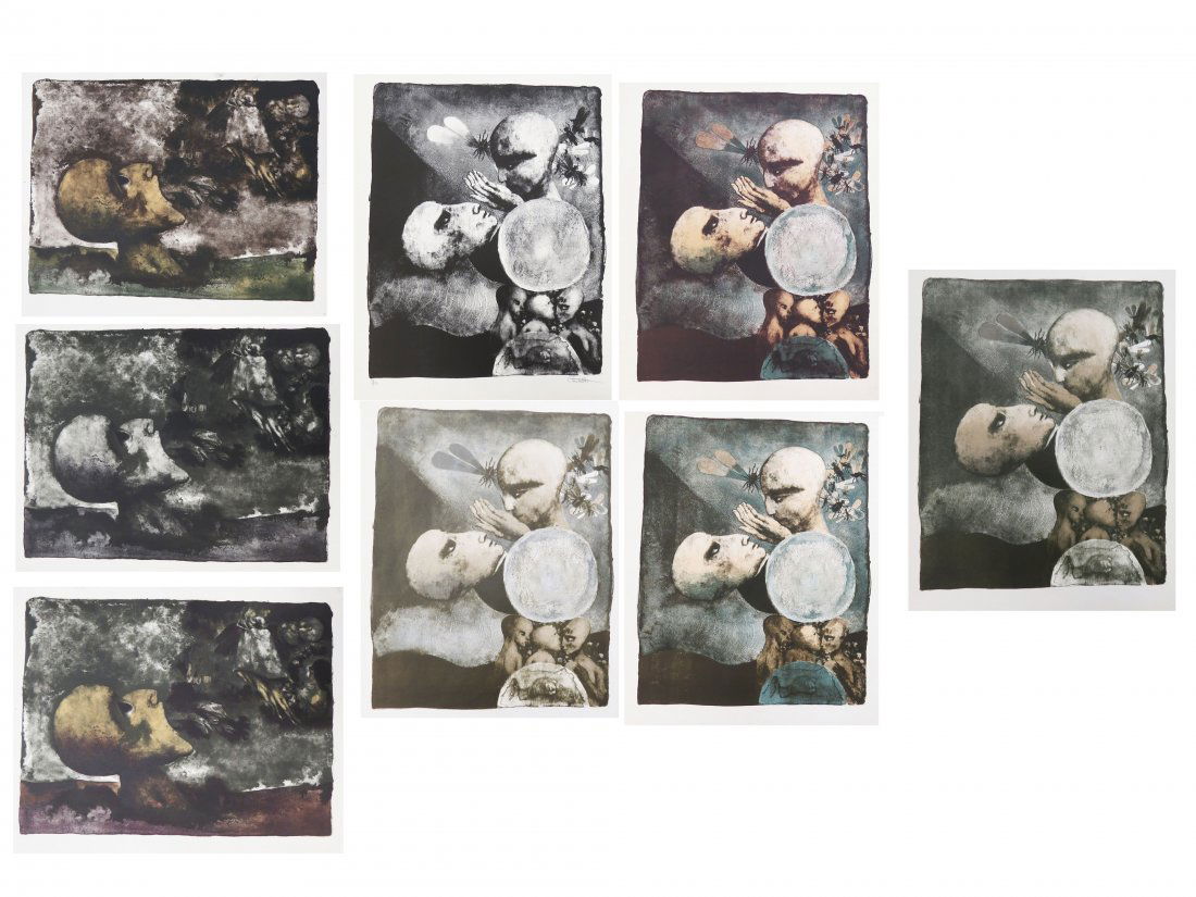 FEDERICO CASTELLON (AMERICAN/SPAIN 1914-1971), LOT (8) (1 of 2)