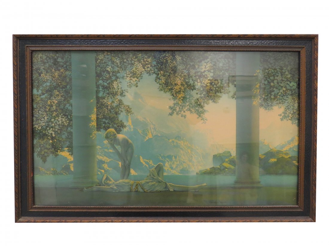 MAXFIELD PARRISH (AMERICAN 1870-1966), PRINT, DAY (1 of 1)