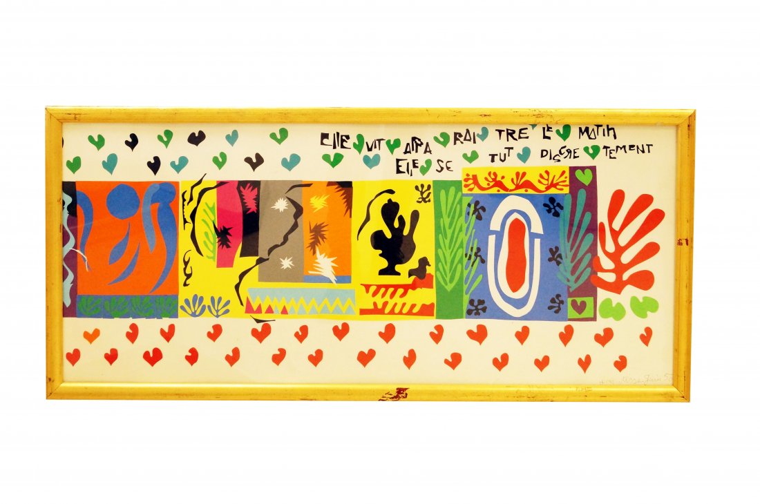 HENRI MATISSE (1869-1954), SERIGRAPH POSTER, A THOUSAND (1 of 3)