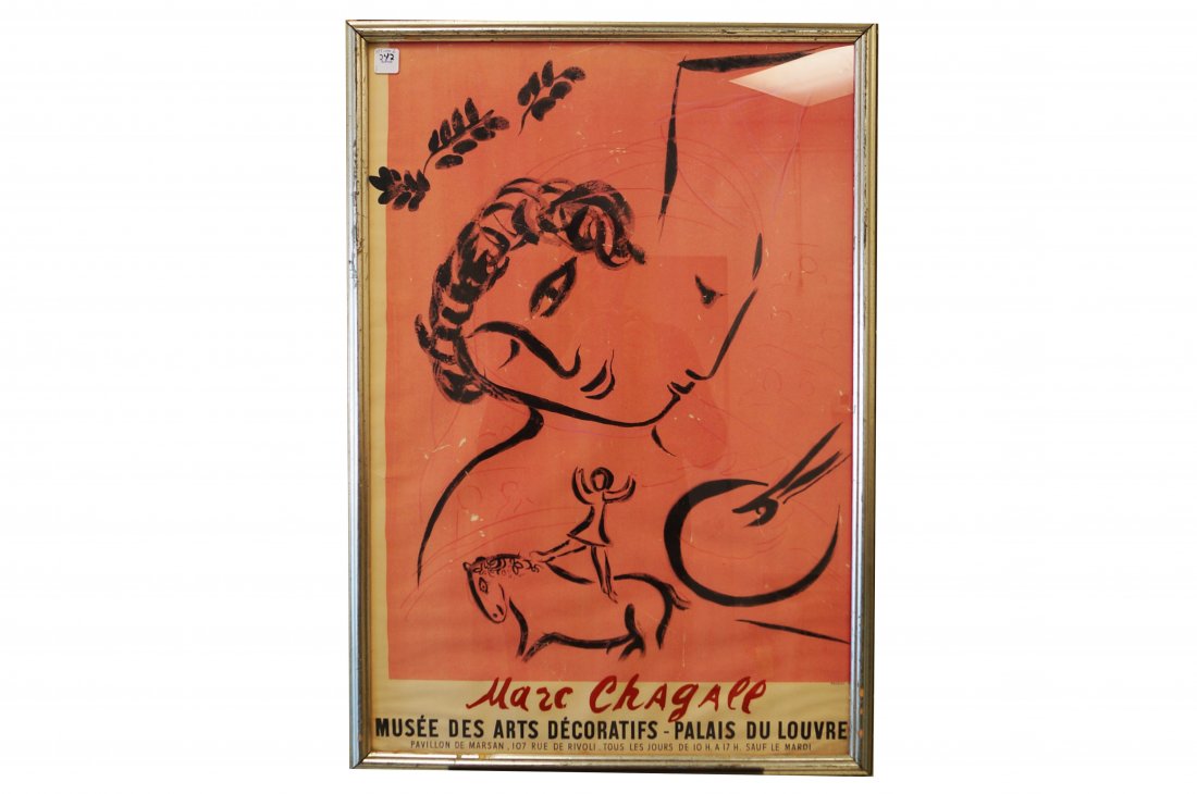 MARC CHAGALL (FRENCH/RUSSIAN 1887-1985), LITHOGRAPHIC (1 of 1)