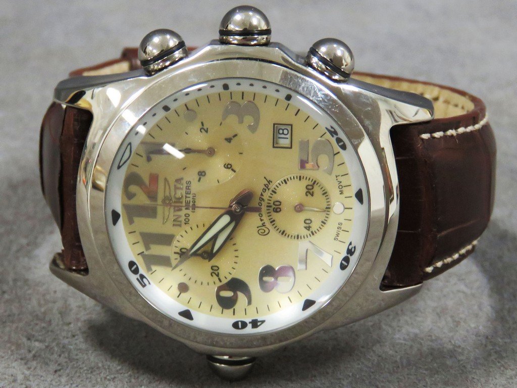 INVICTA STAINLESS (2144) QUARTZ LUPAH DRAGON (1 of 1)