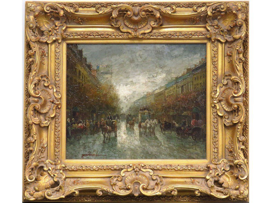 FRENCH SCHOOL (20TH CENTURY), GICLEE ON CANVAS, FRENCH (1 of 3)