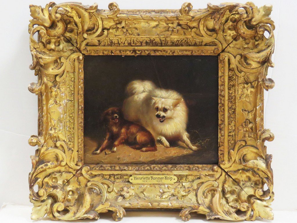 HENRIETTE RONNER-KNIP (NETHERLANDS/BELGIUM 1821-1909), (1 of 4)