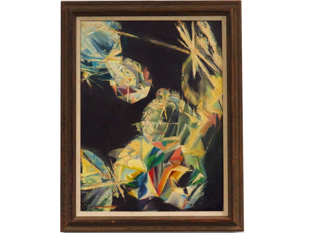 AMERICAN SCHOOL (20TH CENTURY), OIL ON CANVAS, UNTITLED (1 of 3)