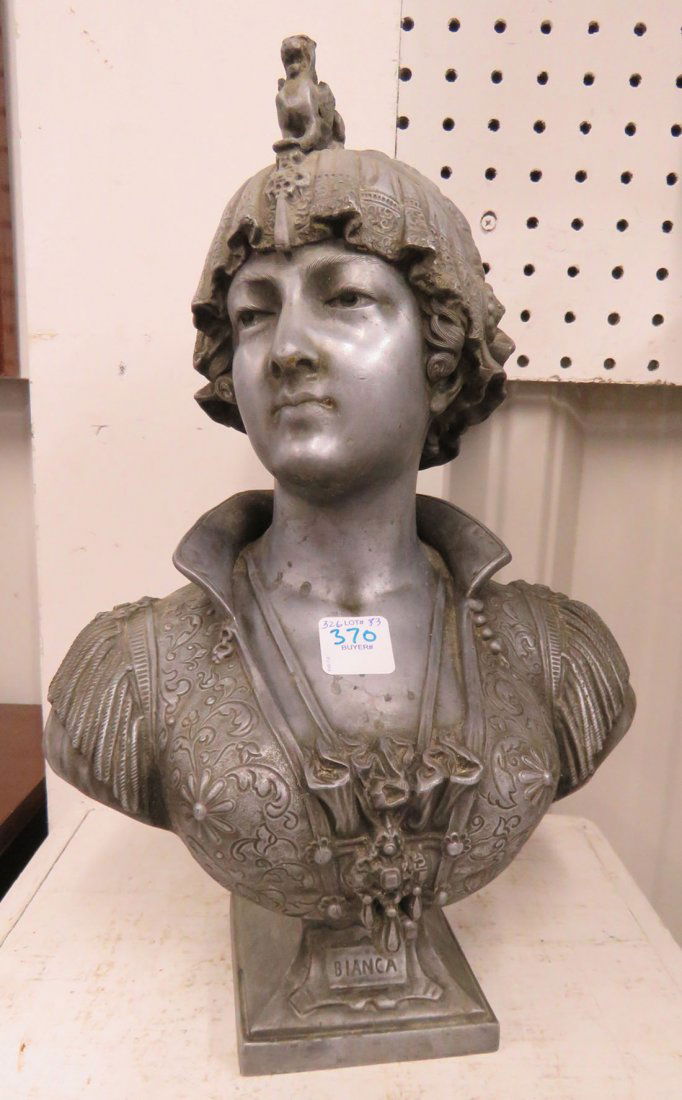 CESAR CERIBELLI (FRENCH 1841-1918), PATINATED METAL (1 of 1)