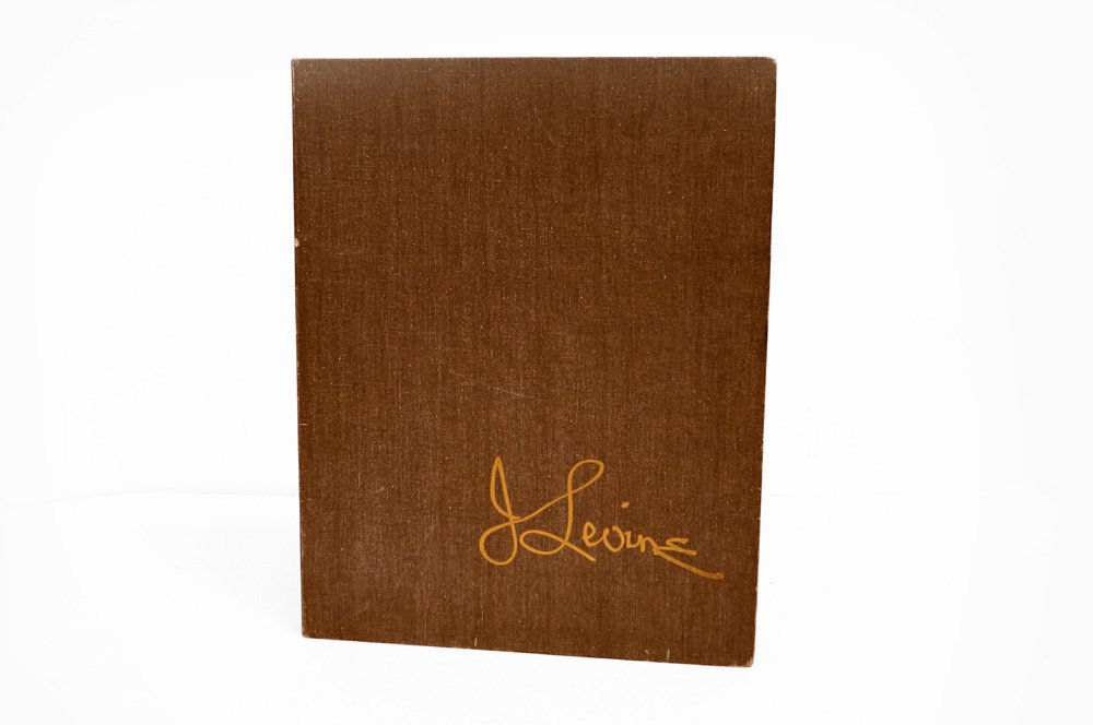 JACK LEVINE (AMERICAN 1915-2010) SUITE OF (25) SOFT: JACK LEVINE (AMERICAN 1915-2010) SUITE OF (25) SOFT GROUND ETCHINGS, "DREIGROSCHEN FILM" (INSPIRED BY BERTOLT BRECHT AND G.W. PABST, 1930) EDITION 70/100 (EACH PLATED SIGNED AND #) 1967, CASED