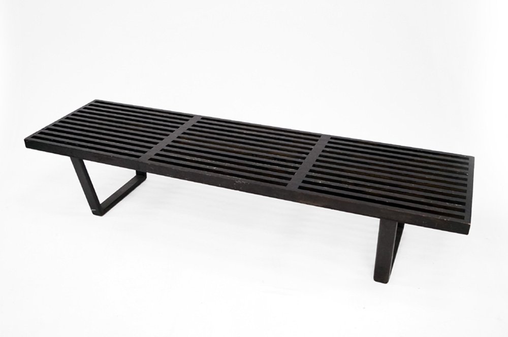 GEORGE NELSON "PLATFORM BENCH", FOR HERMAN MILLER. (1 of 4)