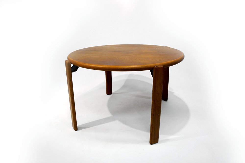 BRUNO REY, MID-CENTURY MODERN DINING TABLE. HEIGHT 29"; (1 of 3)