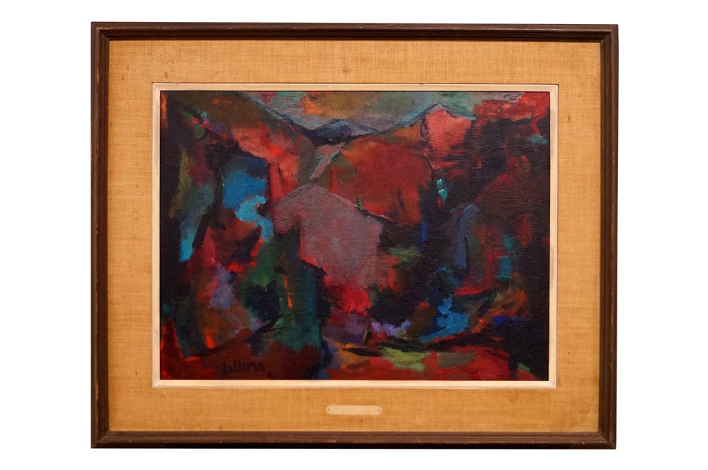 ISRAELI SCHOOL (20TH CENTURY), OIL ON MASONITE, (1 of 3)