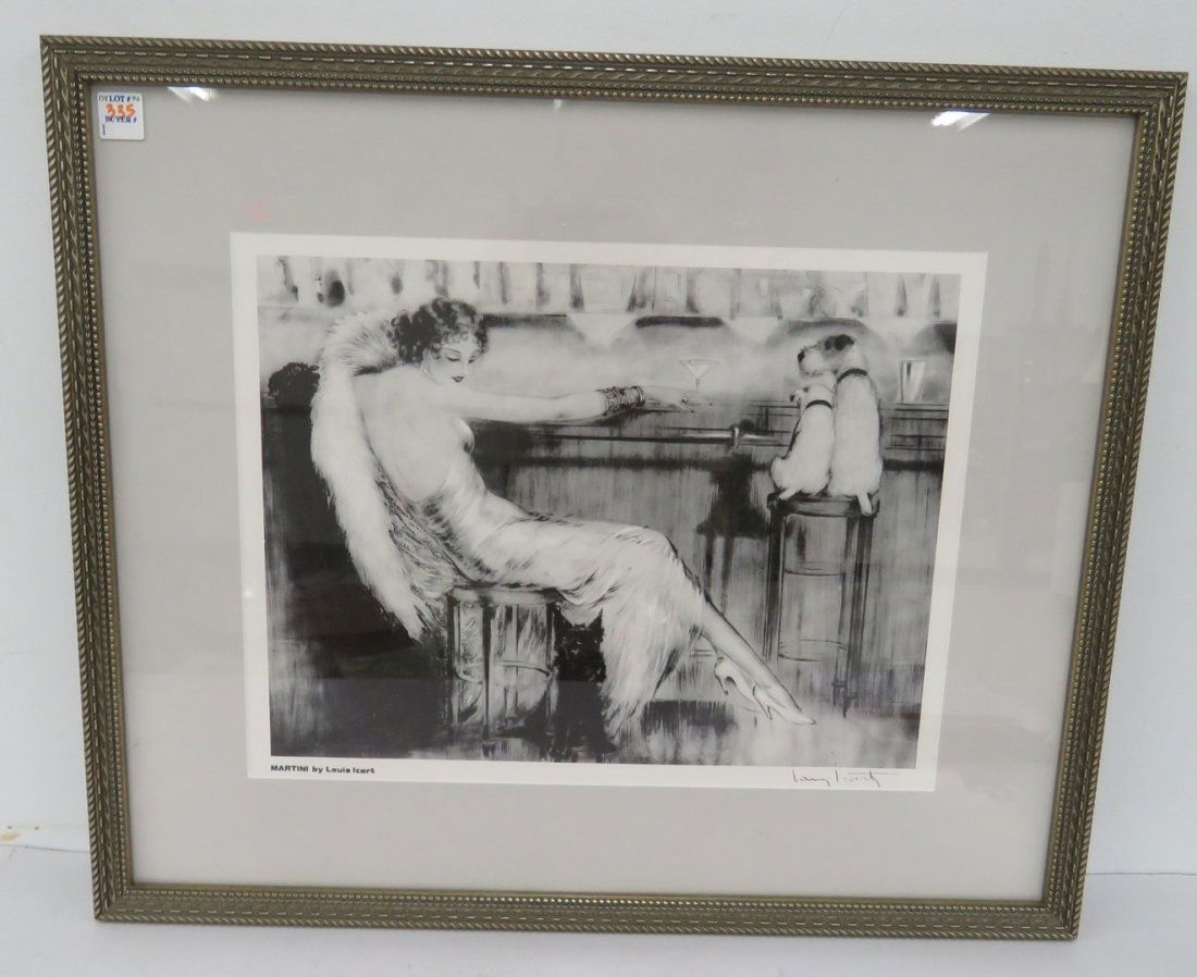 AFTER LOUIS ICART, OFFSET LITHOGRAPH, (1 of 7)