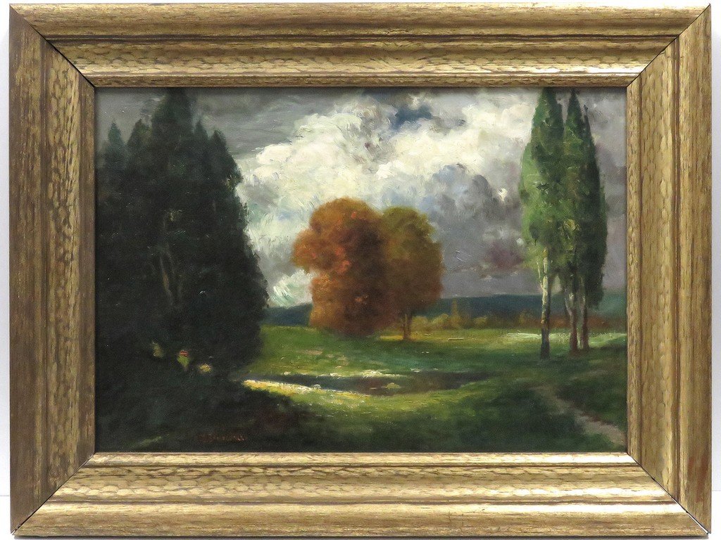 AMERICAN SCHOOL (19TH CENTURY), OIL ON CANVAS, HUDSON (1 of 3)