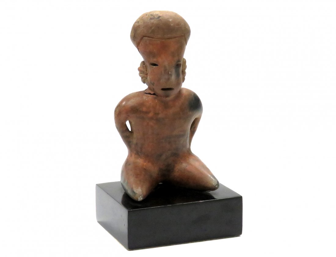 PRE-COLUMBIAN JALISCO/COLIMA POTTERY FIGURE, (1 of 4)