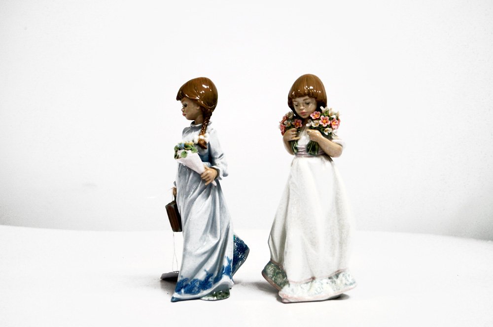 LOT (2) LLADRO COLLECTOR SOCIETY PORCELAIN FIGURES, (1 of 3)