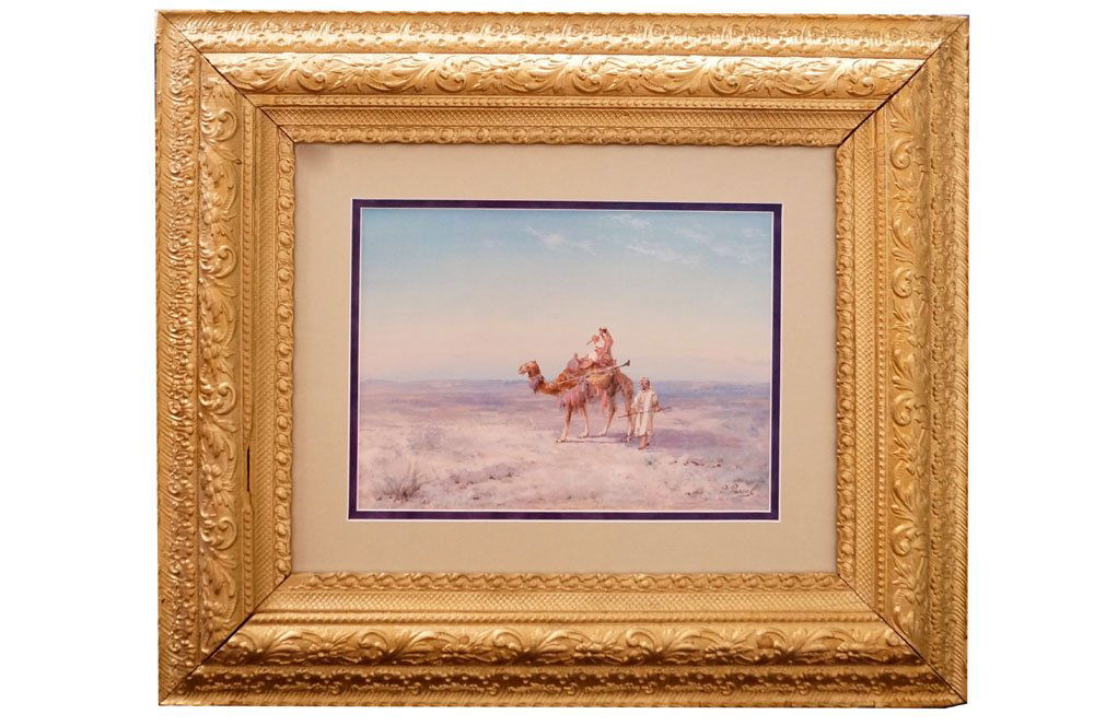 PAUL B. PASCAL (FRANCE/AMERICAN 1832-1903), GOUACHE, (1 of 3)