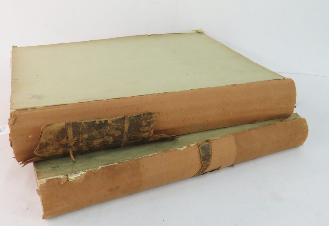 LOT (2) FOLIO VOLUMES-THE ILLUSTRATED LONDON NEWS, (1 of 8)