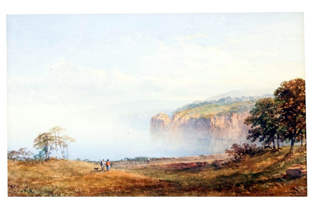 JAMES GEORGE PHILP (BRITISH 1816-1885), WATERCOLOR, (1 of 2)