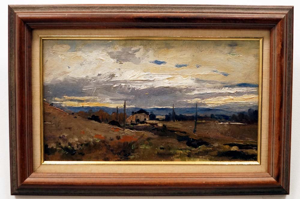 SPANISH SCHOOL (19/20TH CENTURY), OIL ON BOARD, CATALAN (1 of 1)