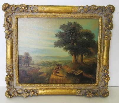 AFTER ASHER B. DURAND, OIL ON CANVAS, HUDSON VALLEY (1 of 5)