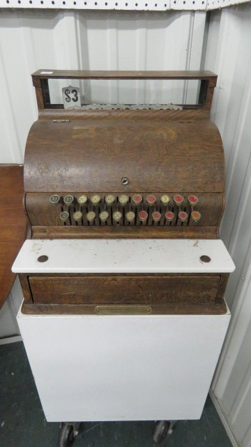 NATIONAL CASH REGISTER, C.1920'S. HEIGHT 17": NATIONAL CASH REGISTER, C.1920'S. HEIGHT 17"