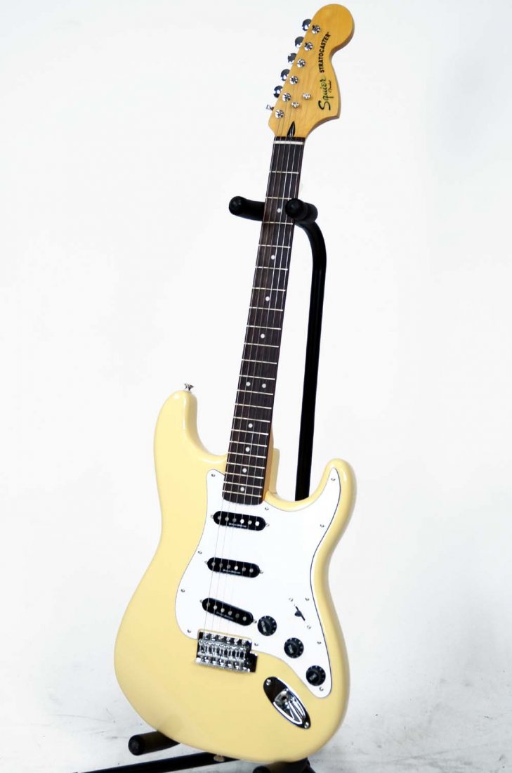 FENDER SQUIER STRATOCASTER ELECTRIC GUITAR, SERIAL (1 of 3)