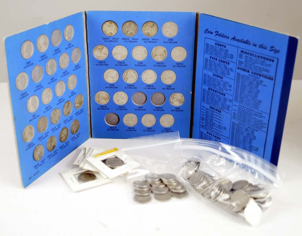 LOT APPROXIMATELY (172) US NICKELS INCLUDING (59) (1 of 1)